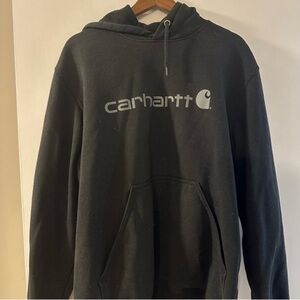 Carhartt Men's Black Pullover Hoodie